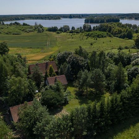 Villa Dziki Brzeg Jezioraka Zalewo  Esterno foto