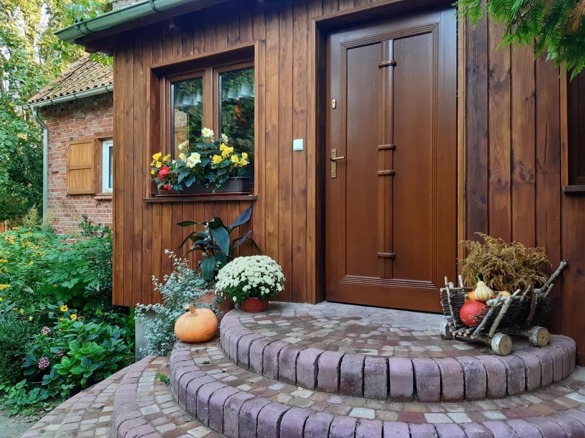 Villa Dziki Brzeg Jezioraka Zalewo  Esterno foto