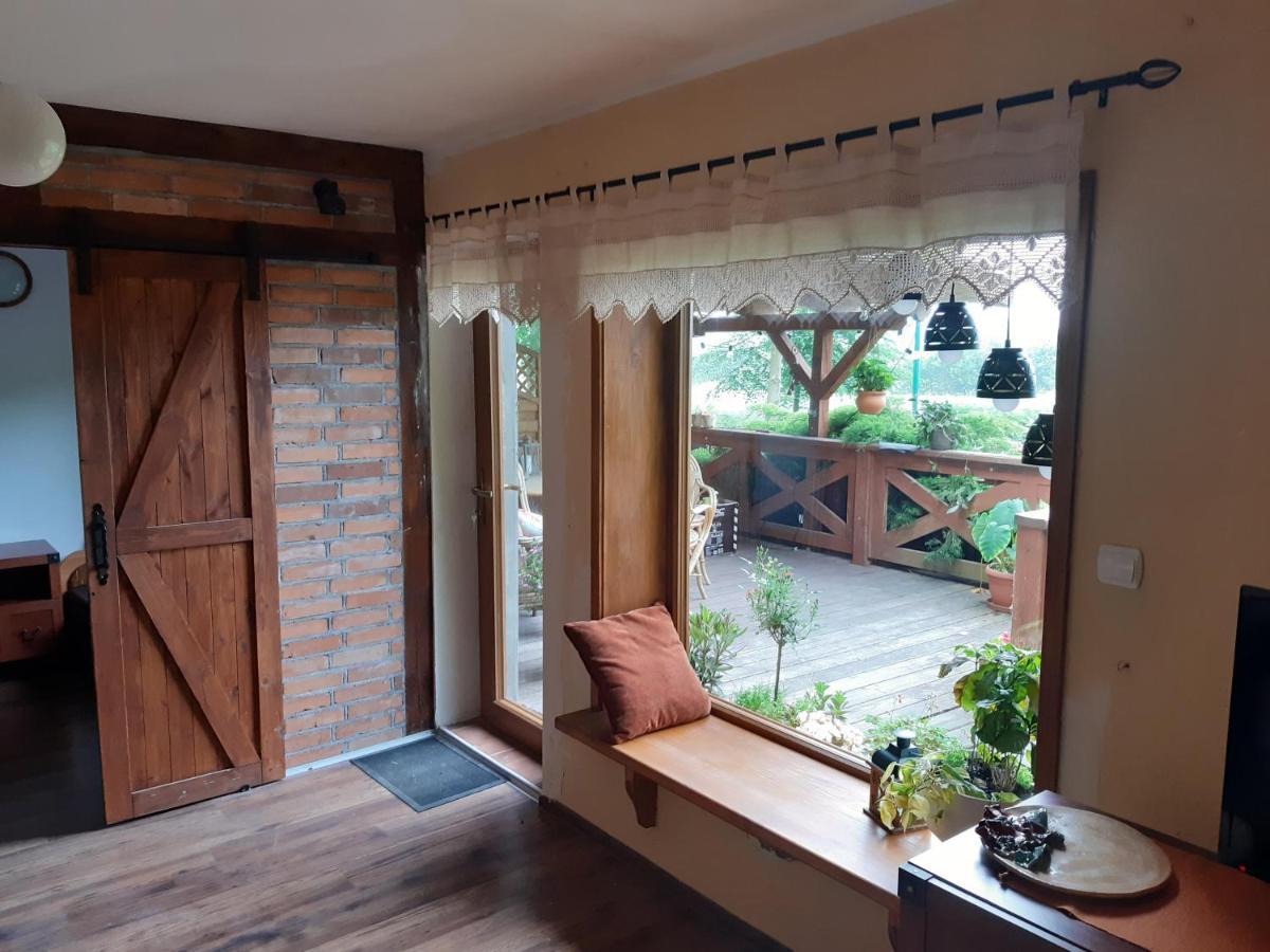 Villa Dziki Brzeg Jezioraka Zalewo  Esterno foto