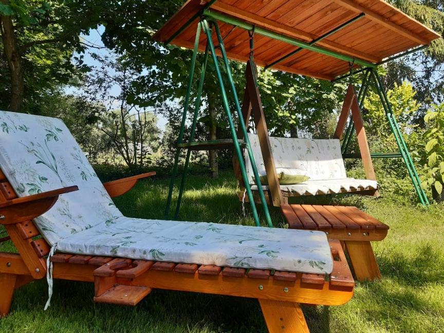 Villa Dziki Brzeg Jezioraka Zalewo  Esterno foto