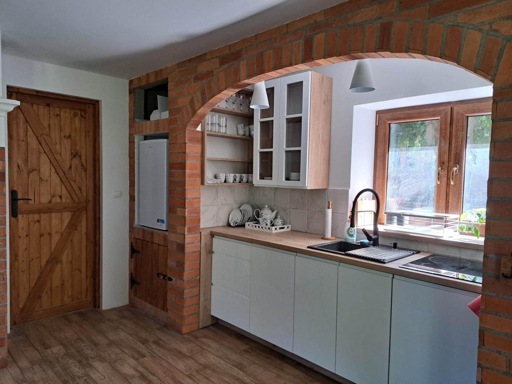 Villa Dziki Brzeg Jezioraka Zalewo  Esterno foto