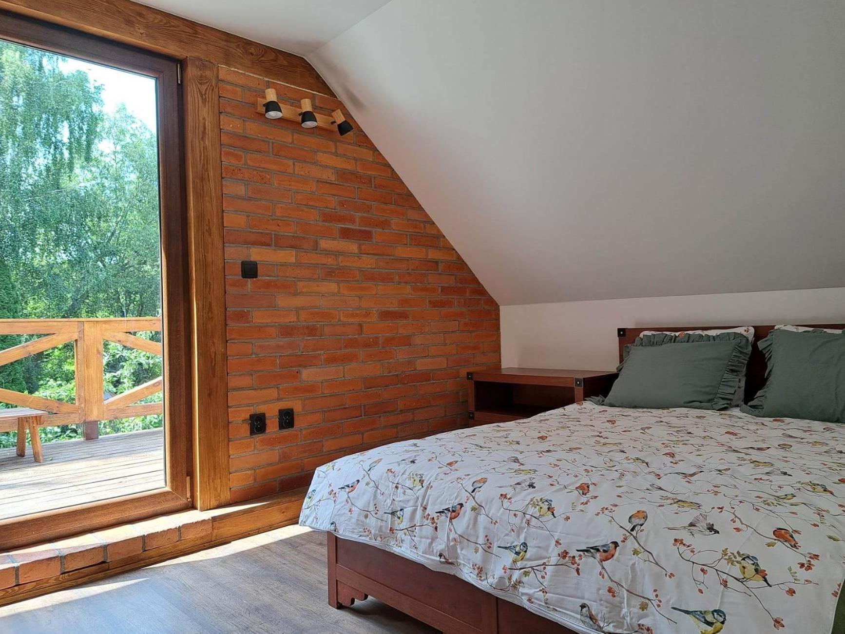 Villa Dziki Brzeg Jezioraka Zalewo  Esterno foto