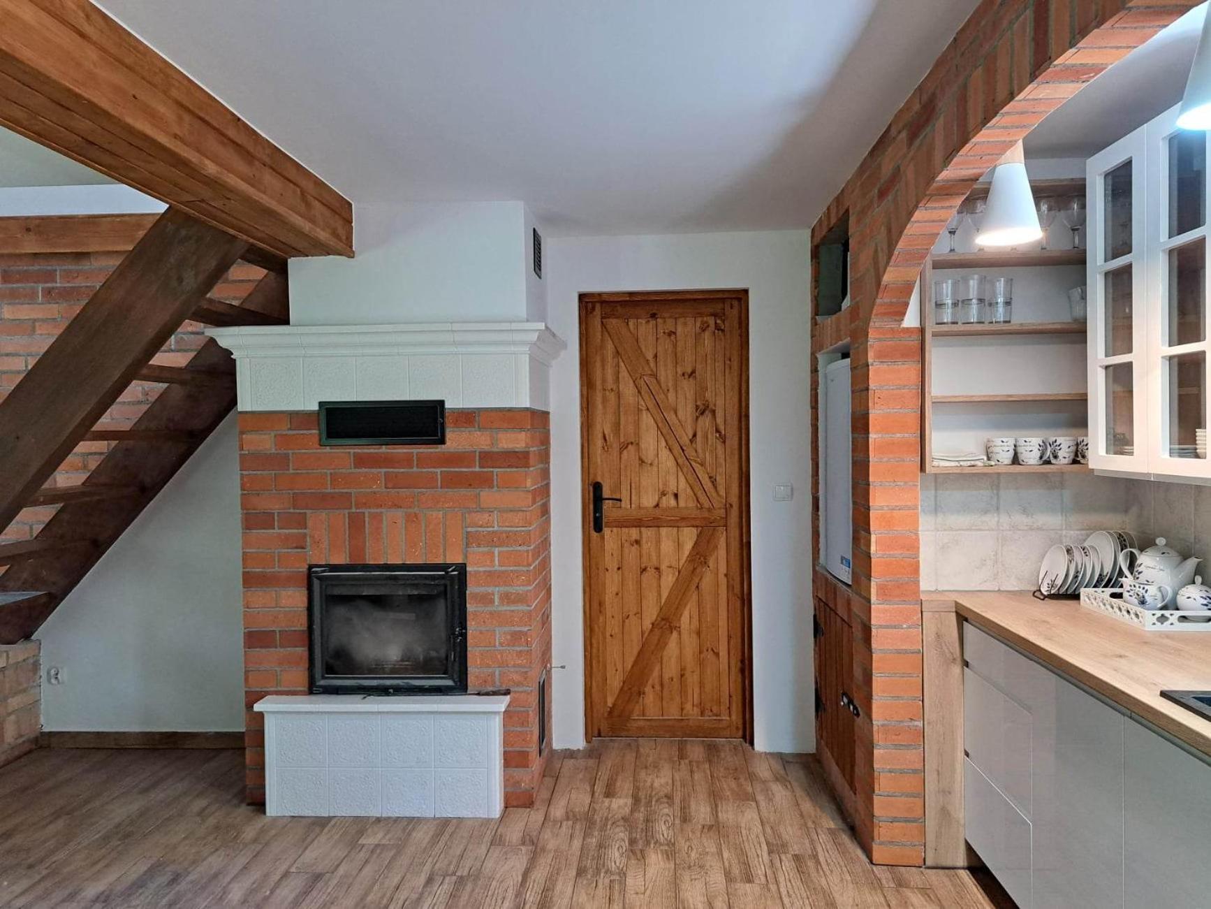 Villa Dziki Brzeg Jezioraka Zalewo  Esterno foto