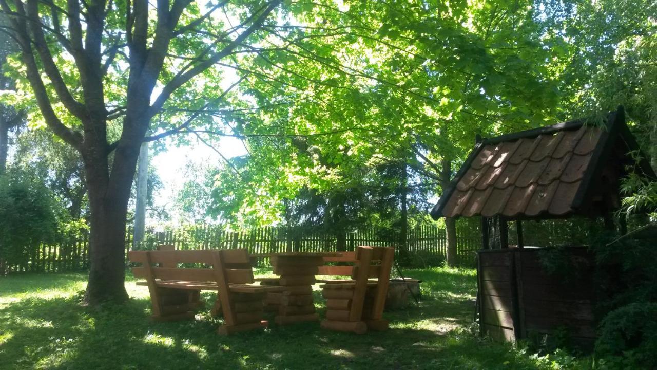 Villa Dziki Brzeg Jezioraka Zalewo  Esterno foto